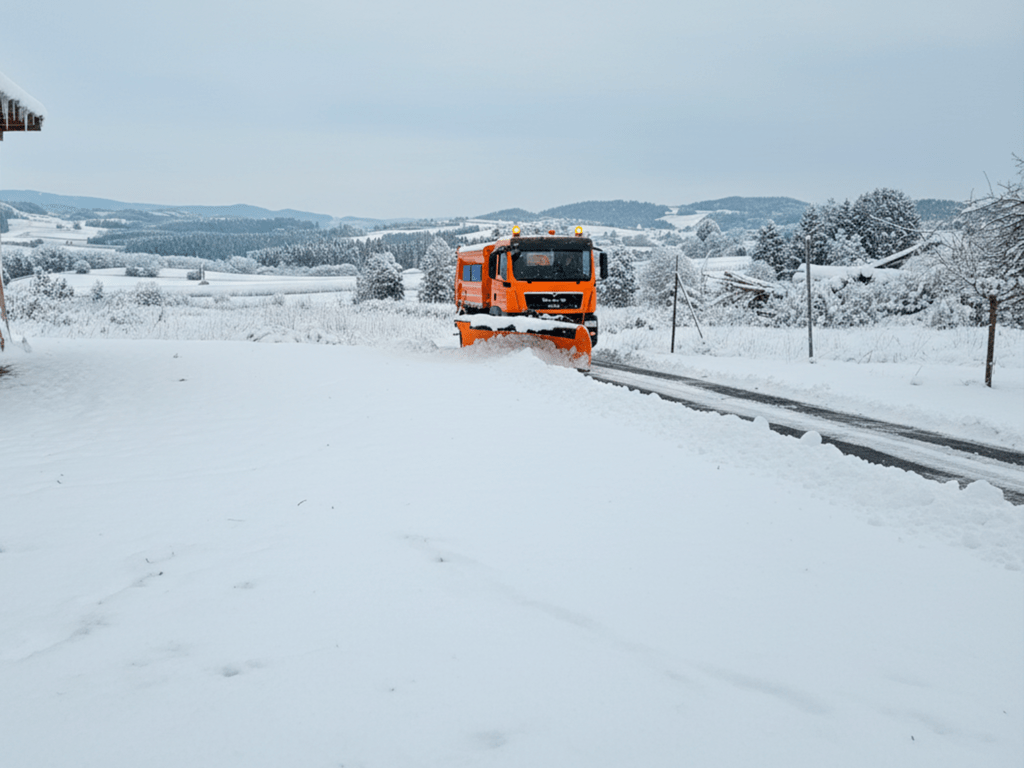 Winterdienst im Landkreis Passau Zuverlässiger Winterdienst für Verkehrsflächen, Wege und Zufahrten